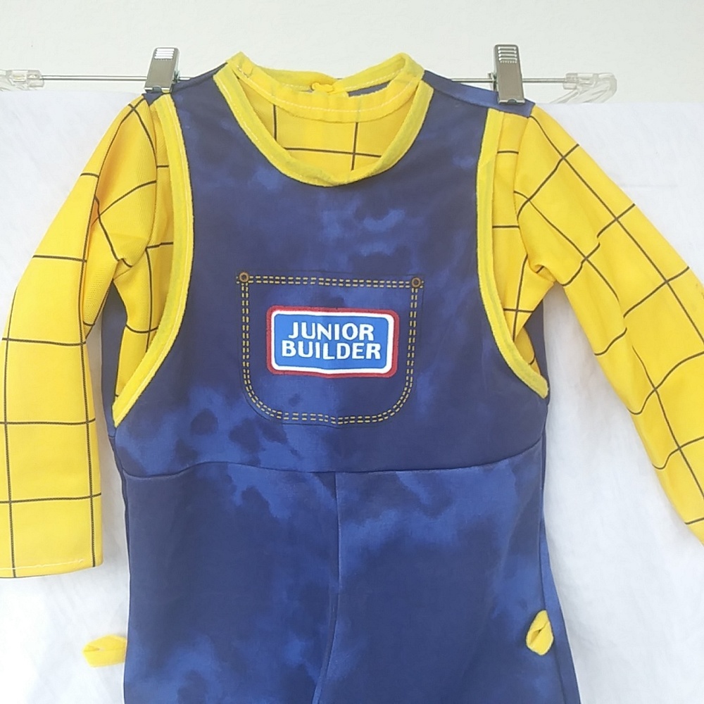 BOYS HALLOWEEN JUNIOR BUILDER COSTUME 2 TODDLER